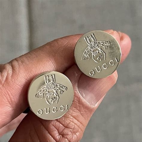 gucci bee cufflinks